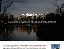Tablet Screenshot of michaelminn.com