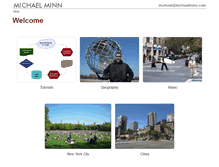 Tablet Screenshot of michaelminn.net